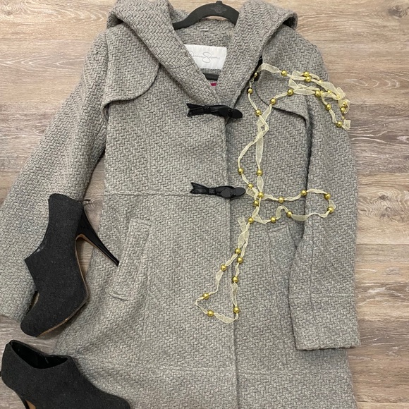 Jessica Simpson Jackets & Blazers - ❄️Jessica Simpson Grey Coat Size Small